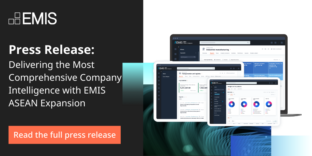 ISI Markets Expands EMIS ASEAN Platform, Delivering the Most Comprehensive Company Intelligence in the Region